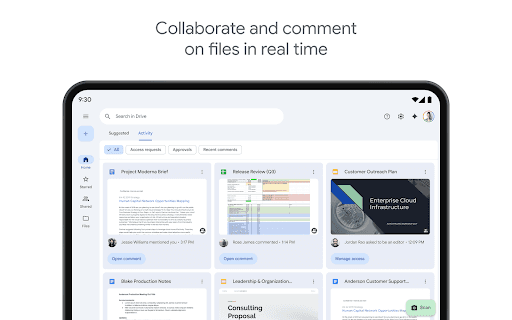 Google Drive अपडेट करें - एंड्रॉइड स्क्रीनशॉट 9